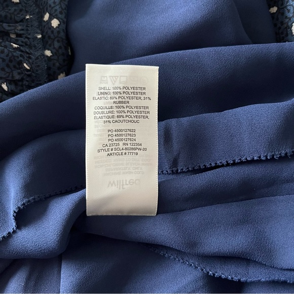 Wilfred Tempest Dress Navy Print - Picture 6 of 16